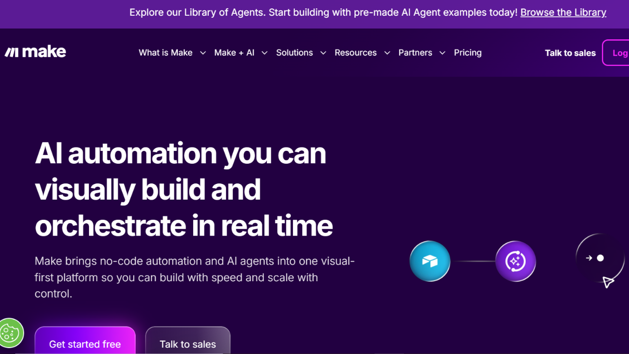 Make.com: بناء مسارات عمل معقدة بالذكاء الاصطناعي