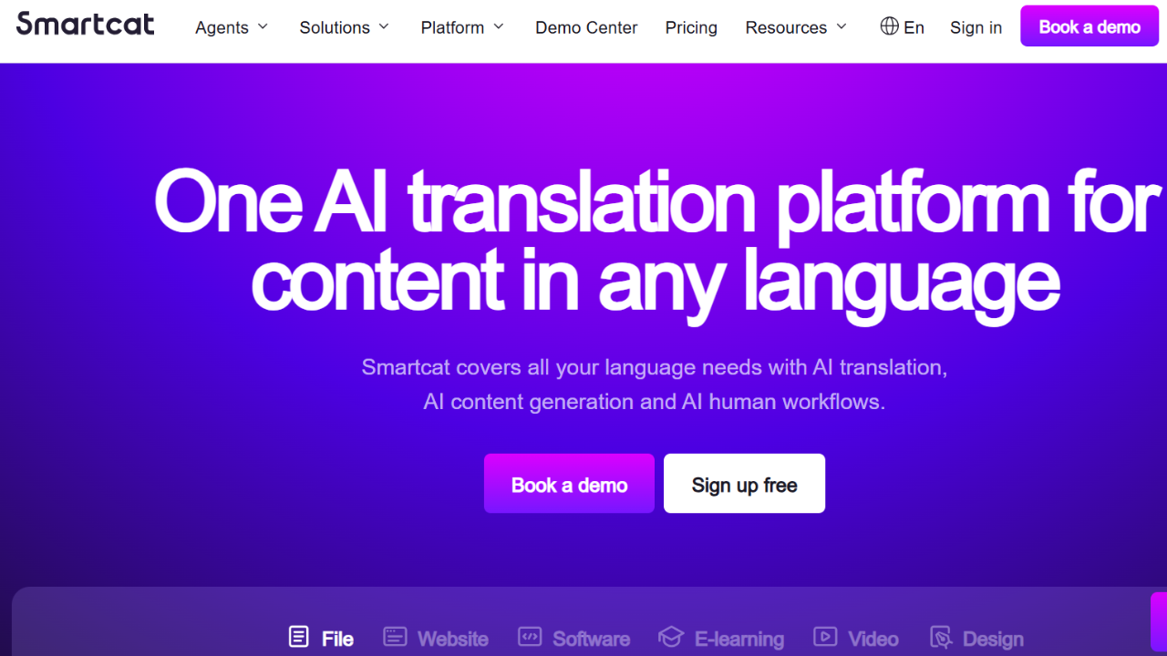 Smartcat: منصة إدارة الترجمة المتكاملة بالذكاء الاصطناعي